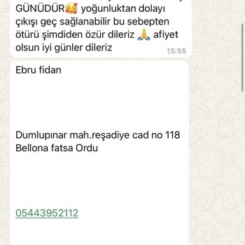 Eksik Kilo Ve Saygısız Hizmet