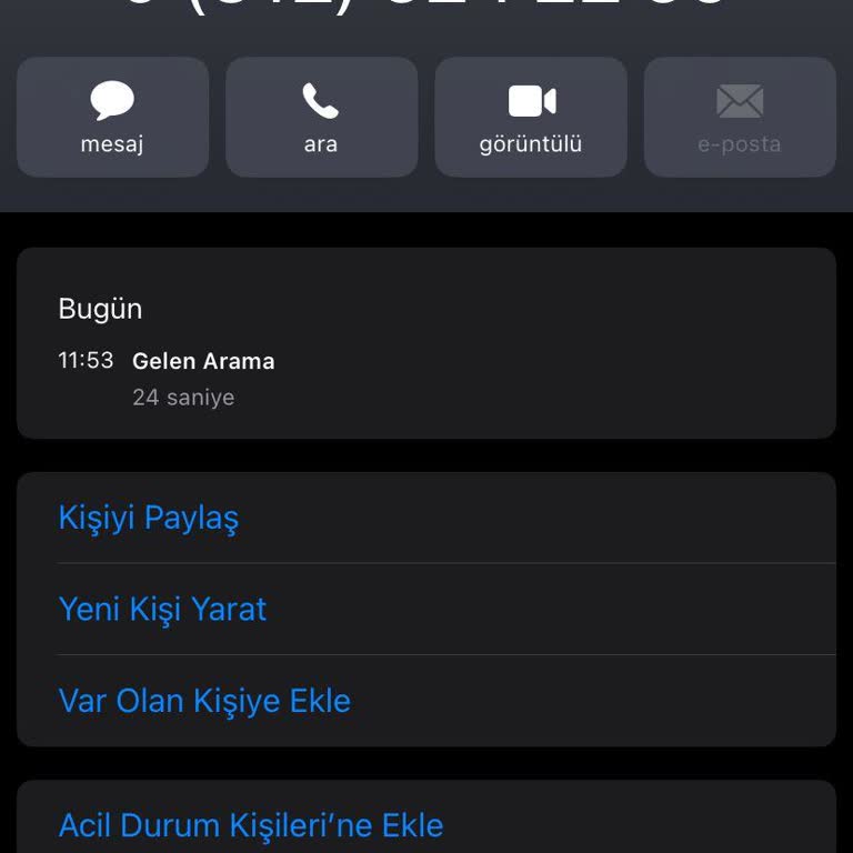 İzinsiz Arama Ve Onaysız İşlem Uyarısı: 0312 524 22 59