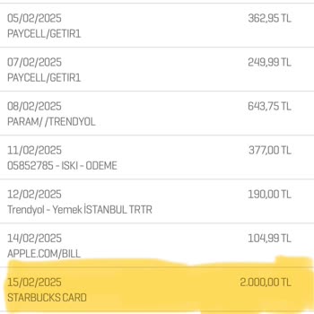 Starbucks Uygulamasında Çifte Çekim Sorunu