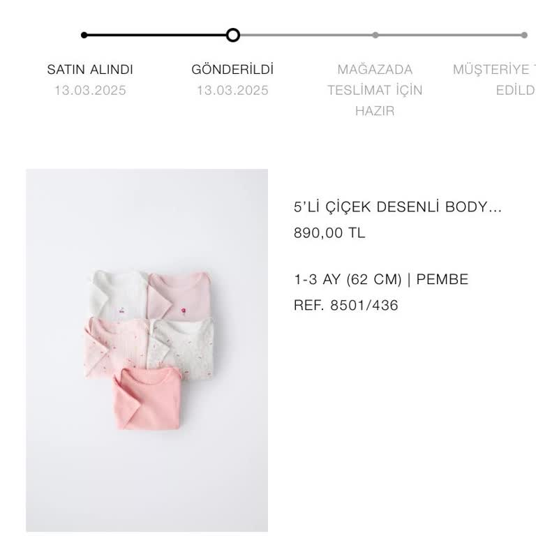 Zara'dan Beklenen Ürün Teslimatı Hayal Kırıklığı
