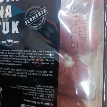 Başyazıcı Sucuğunda Beklenmedik Koku Problemi!