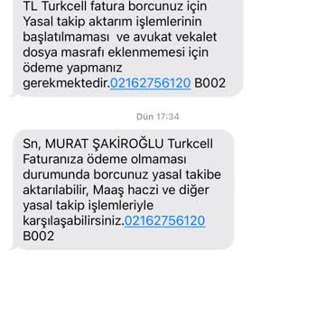 Yeni Hat Kullanıcısının Yanlış Borç Bildirimleriyle Yaşadığı Sorun