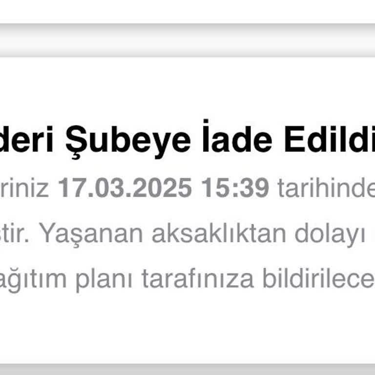 Boyner Kargo Teslimatında Yaşanan Sorunlar