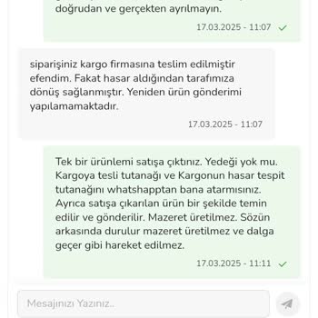 Yanıltıcı Sipariş Süreci Ve Eksik Müşteri Hizmeti