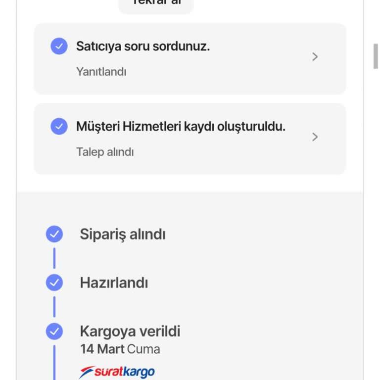 Sürat Kargo'nun Yıldıran Teslimat Süreci