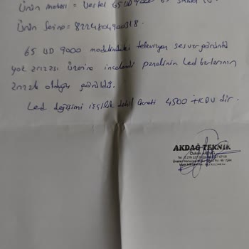 Sigorta Kapsamında Olmayan Tamir Ücreti Sorunu