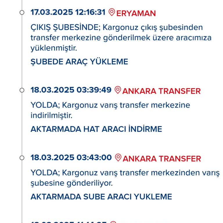 Kargo Paketim Sürekli Araçta Bekliyor