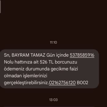 Yanlış Mesaj Gönderimi İle Rahatsız Ediliyorum