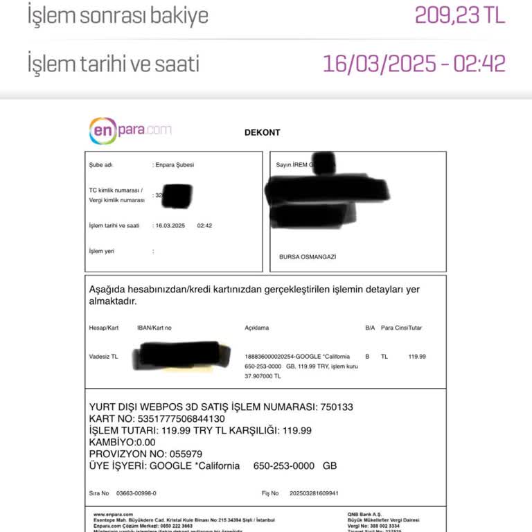 İzinsiz Çekim Şoku: Google California Ücreti Ve Geri İade Talebi