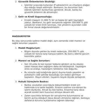 Banka Güvenlik Açığı Ve Maddi Kayıp