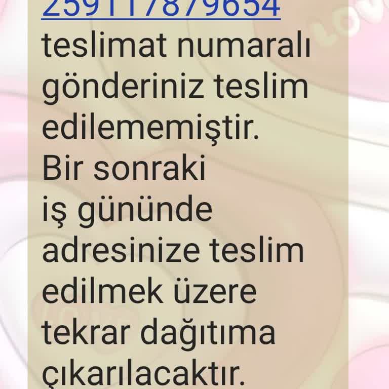 Kargo Şirketinin Müşteri Hizmetleri Yetersizliği