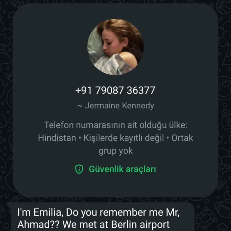 Gizliliğim Tehdit Altında: WhatsApp'tan Gelen Beklenmedik Mesaj
