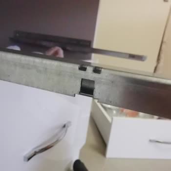 Mutfak Çekmece Rayı Plastik Parça Sorunu