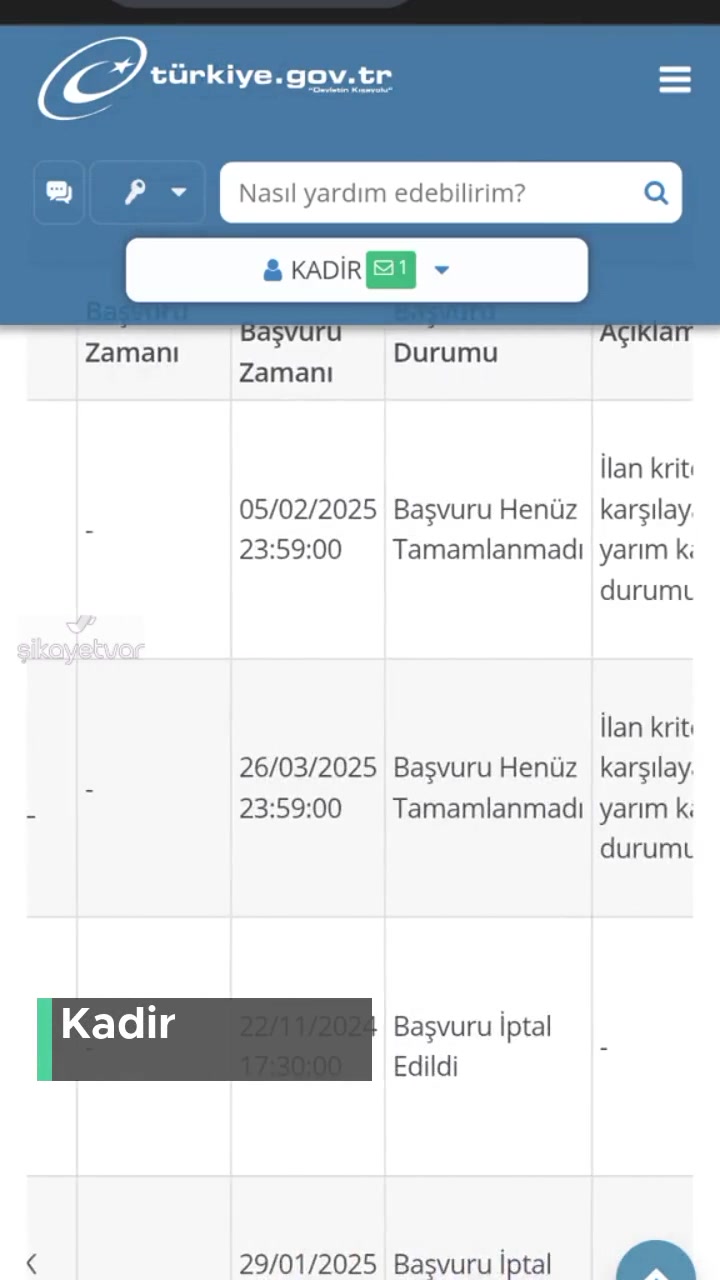 E-Devlet | Turkiye.gov.tr İş Başvurularımı Silemiyorum! videonun kapak resmi