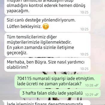 Para İadesi Bekleyen Müşteri Sabırsız Ve Çaresiz