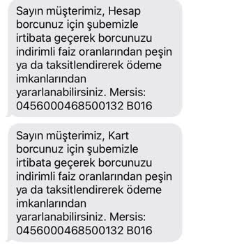 Yapılandırma Taleplerine Şube Engeli