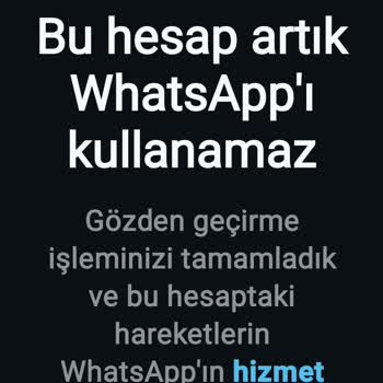 WhatsApp Hesabım Aniden Kapandı: Sebebini Bilmiyorum