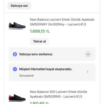 Koray Spor'dan Sipariş Edilen Ayakkabı Kargoya Verilmiyor