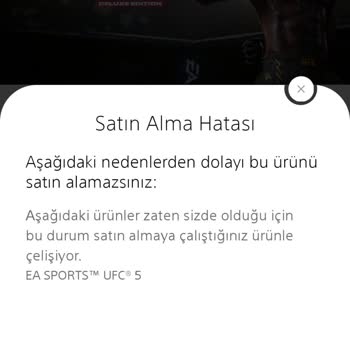 PlayStation Store'da Ürün Satın Alma Sorunu