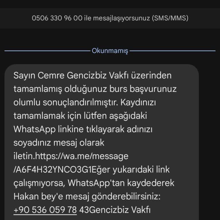 Şüpheli Burs Başvurusu: Kişisel Bilgilerimin Güvenliği Tehlikede