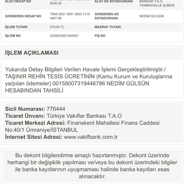 VakıfBank Şubesinde İzinsiz İşlem Ve Kişisel Veri İhlali