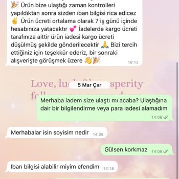 Mat Collection'da Hayal Kırıklığı: İade Ve Kalite Sorunları