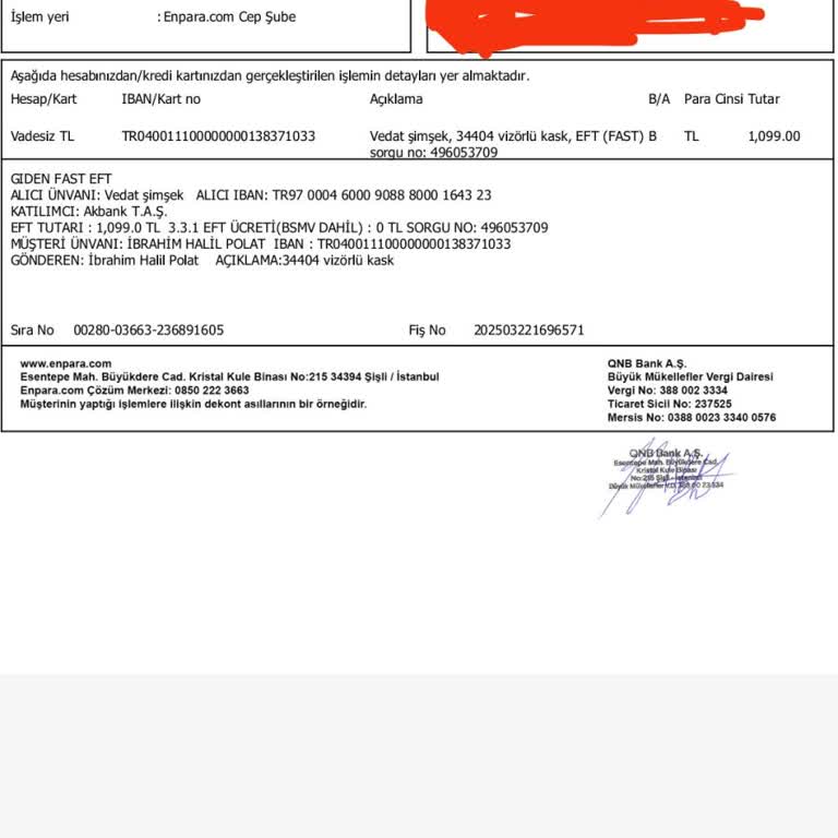 Sipariş Verip Ürün Alamama Sorunu