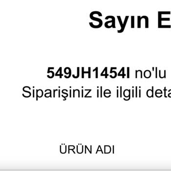 Turkuaztrade İle Yaşadığım Isıtma Çekmecesi Teslimat Sorunu