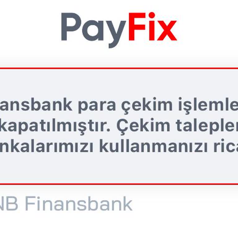 Payfix'te Para Çekim Sorunu: Acil Yardım Talebi