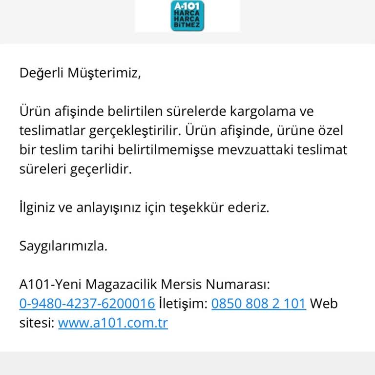 A101 Ve Horoz Lojistik İle Teslimat Kabusu