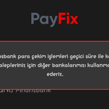Payfix Para Çekim Sorunu: Müşteri Hizmetlerine Ulaşılamıyor