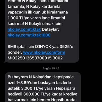 Aktif Bank'tan Beklenmedik Mesajlar