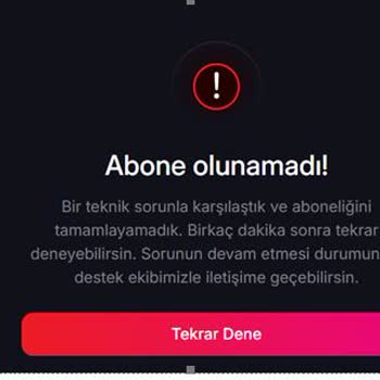 Bubilet Gain Kodu Teknik Sorun Nedeniyle Kullanılamıyor