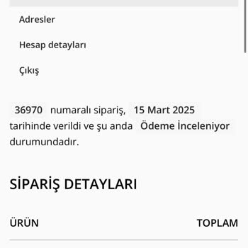 Sipariş Sonrası Şaşırtıcı Fatura Talebi