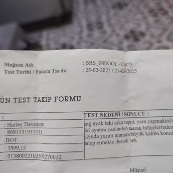 Harley Davidson Botlarla İlgili Çözüm Bekleyen Sorun