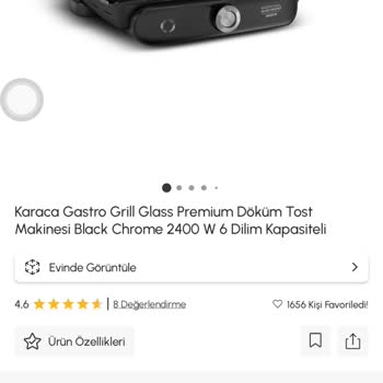 Karaca'dan Aldığım Tost Makinesi İçin Değişim Mağduriyeti