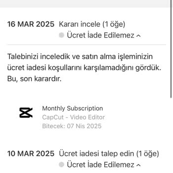 Doppelte Abbuchung bei CapCut und keine Rückerstattung