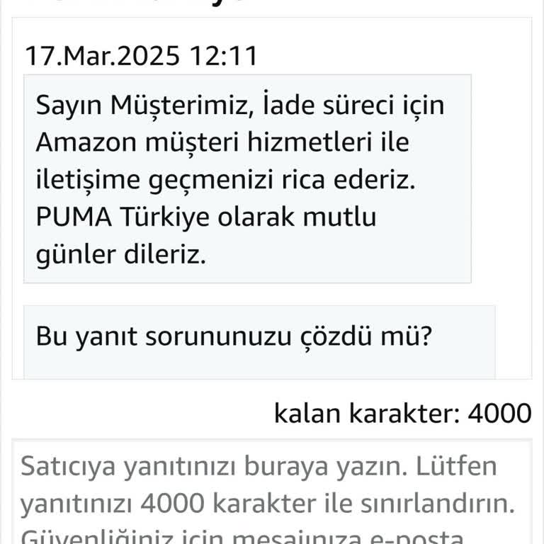 Amazon Türkiye'de İade Süreci Kabusu