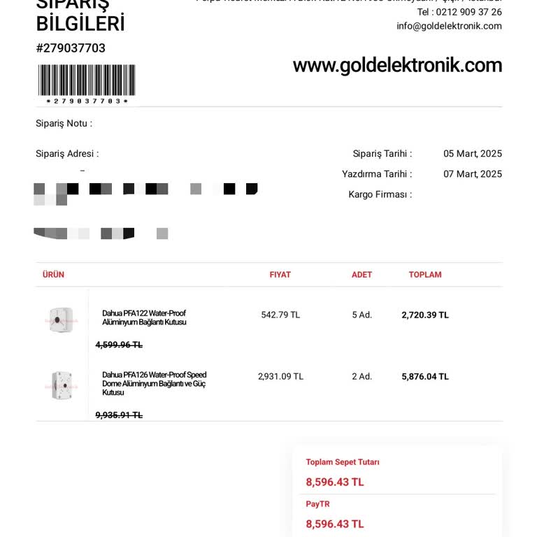 Ürünler Teslim Edilmedi, İade Süreci Cevapsız Kaldı