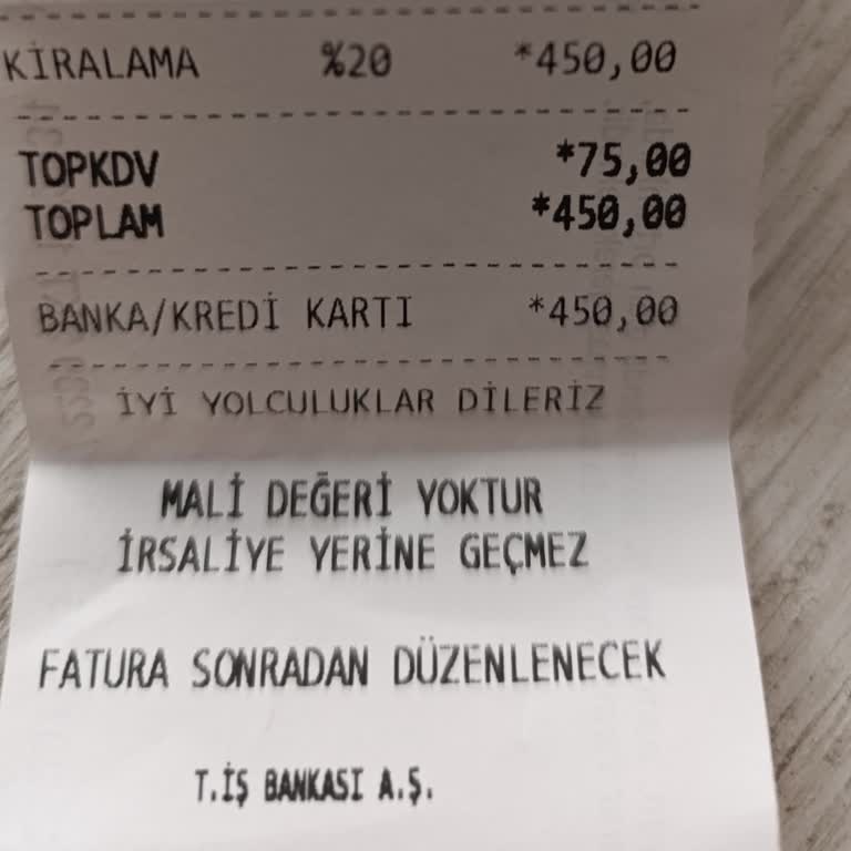 Avis Araç Kiralama AdBlue Ücreti Sorunu