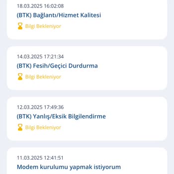 İnternet Bağlantı Sorunları Ve Faturalandırma Hataları