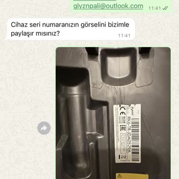 Dyson Süpürge Başlığı İçin Çözüm Bekleyen Müşteri