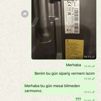Dyson Süpürge Başlığı İçin Çözüm Bekleyen Müşteri