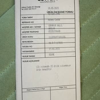 Triko Kazak Yıkama Sonrası Küçüldü: Müşteri Memnuniyeti Sınavda