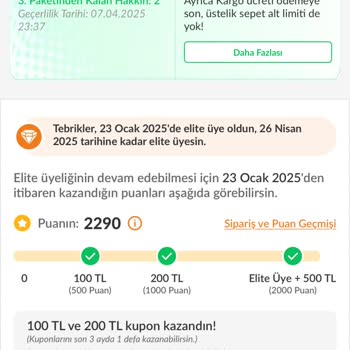 Elite Üyelik Avantajları Ve Trendyol Pass Sorunu