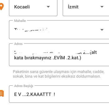 Kargolarım Yanlış Adrese Bırakılıyor, Mahcubiyet Yaşıyorum