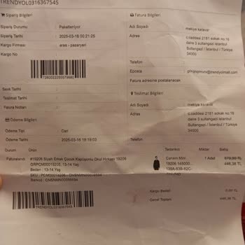 Kuryenin Tehdit Ve Saygısız Tavırları