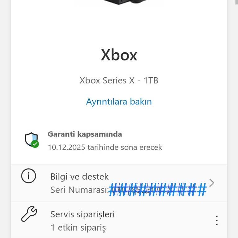 Garanti Süresi Dolmadan Cihaz Servis Sorunu