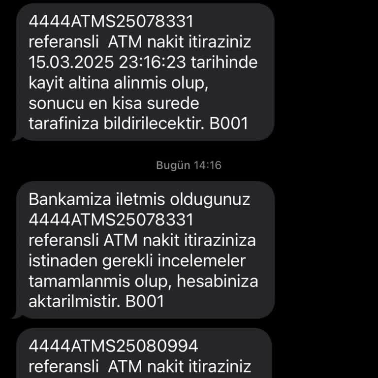 ATM'de Kaybolan Para: Ziraat Bankası'ndan Çözüm Bekliyorum