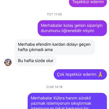 Siparişim Ulaşmadı, Hamilelik Telaşında Mağdur Oldum